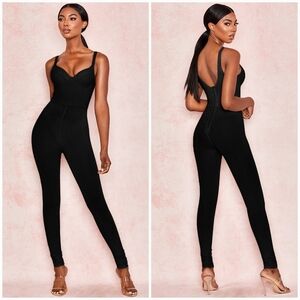 House of CB Black Jumpsuit